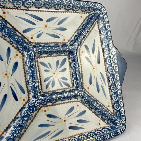 Temp-Tations Presentable Tableware Divided Serving Plate - Picture 2 of 13